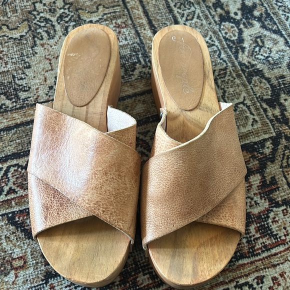 FREE PEOPLE Sonnet Clog in Natural Size 37 - Picture 4 of 11
